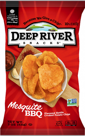 Deep River Mesquite BBQ Kettle Chips