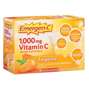 Emergen-C Tangerine Flavored Fizzy Drink Mix