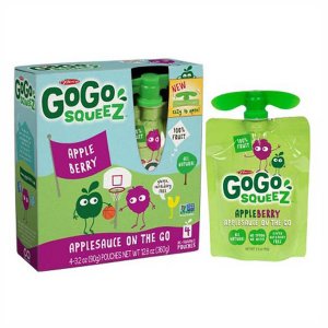 GoGo Squeez Apple Berry Applesauce