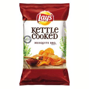 Lay's Kettle Cooked Mesquite BBQ Potato Chips